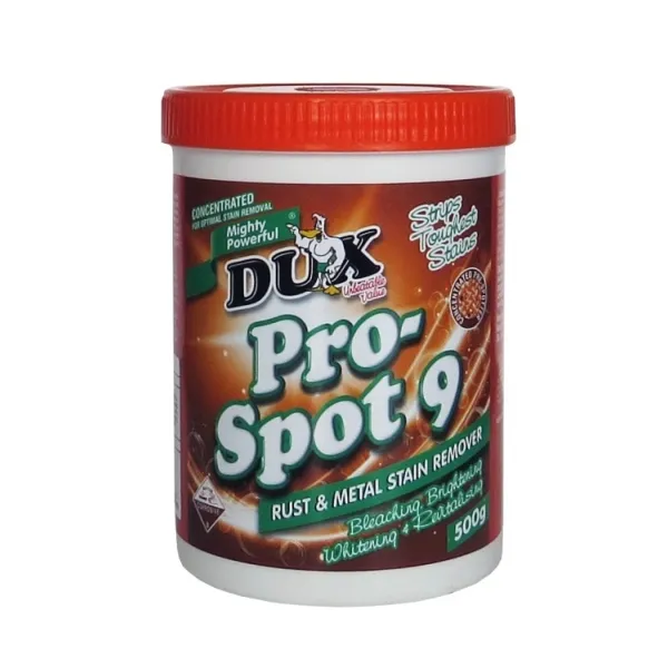 Dux Pro-spot 9 Rust And Metal Remover Powder 500G.webp