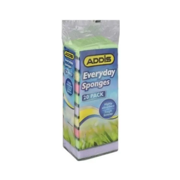 Multi Coloured Sponge Scourers X20.webp