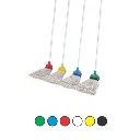 Fan Mop With Aluminium Handle Complete - Black.webp