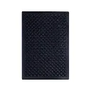 Front Black Rubber Mat 50x35cm.webp