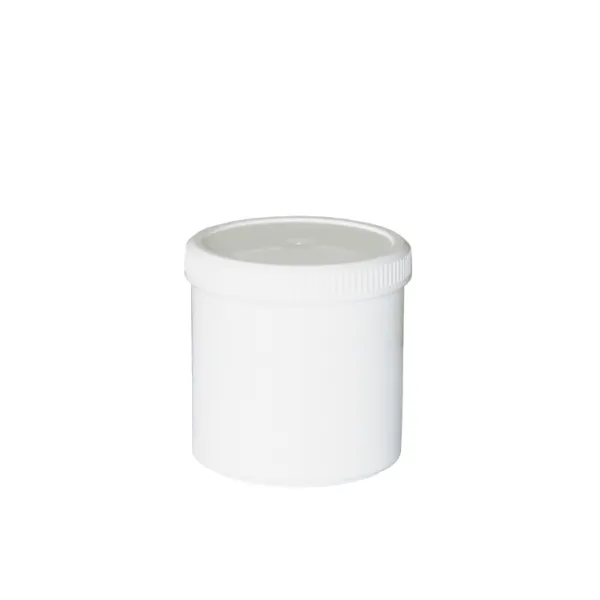 500ml Plastic Tub White With Screw Cap Lid H.d..webp
