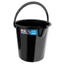 Plastic Bucket With Spout Black - 9l.webp