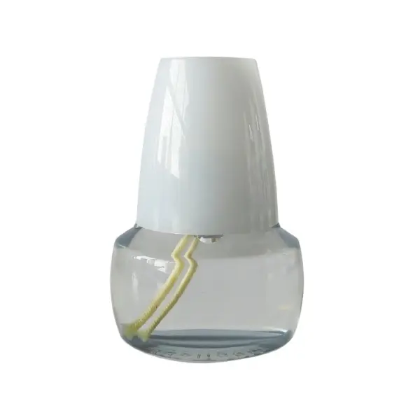 @DELIGHTS SHORT LAMP CLEAR - WHITE SHADE