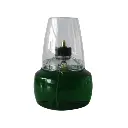 @DELIGHTS SHORT LAMP GREEN - CLEAR SHADE