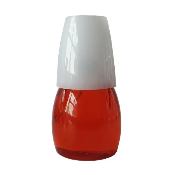 [@-LAMP007TW] @DELIGHTS TALL LAMP ORANGE - WHITE SHADE