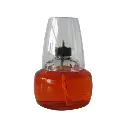@DELIGHTS SHORT LAMP ORANGE - CLEAR SHADE
