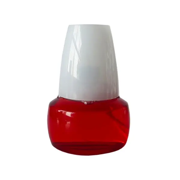 @DELIGHTS SHORT LAMP RED - WHITE SHADE