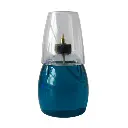 @DELIGHTS TALL LAMP TURQUOISE - CLEAR SHADE