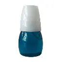 @DELIGHTS TALL LAMP TURQUOISE - WHITE SHADE
