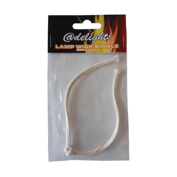 @DELIGHTS LAMP WICK 3MM X 30CM SINGLE