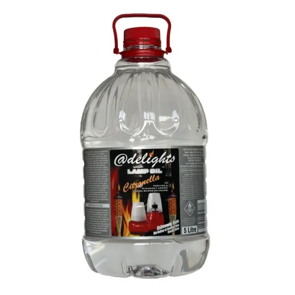 [@-OILCC05] @DELIGHTS LAMP OIL CLEAR CITRONELLA 5L