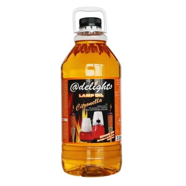 [@-OILYC02] @DELIGHTS LAMP OIL YELLOW CITRONELLA 2L