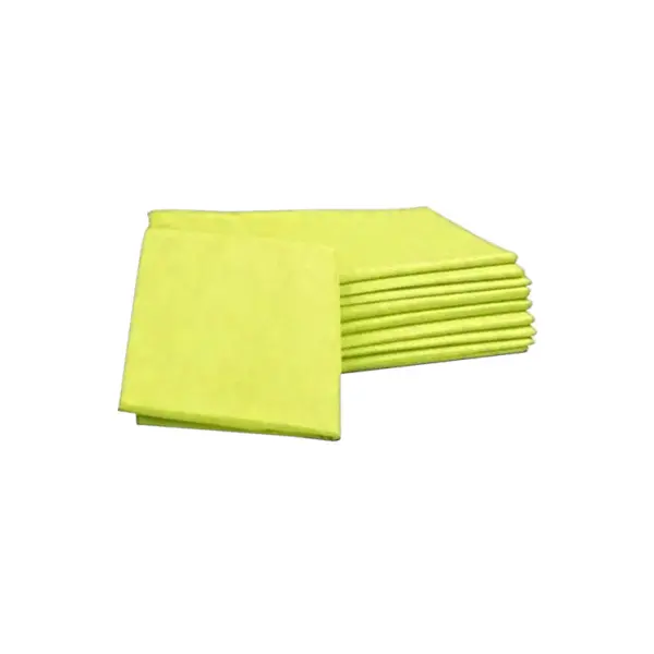 FLEECE CLOTH - YELLOW X 25 PER PACK