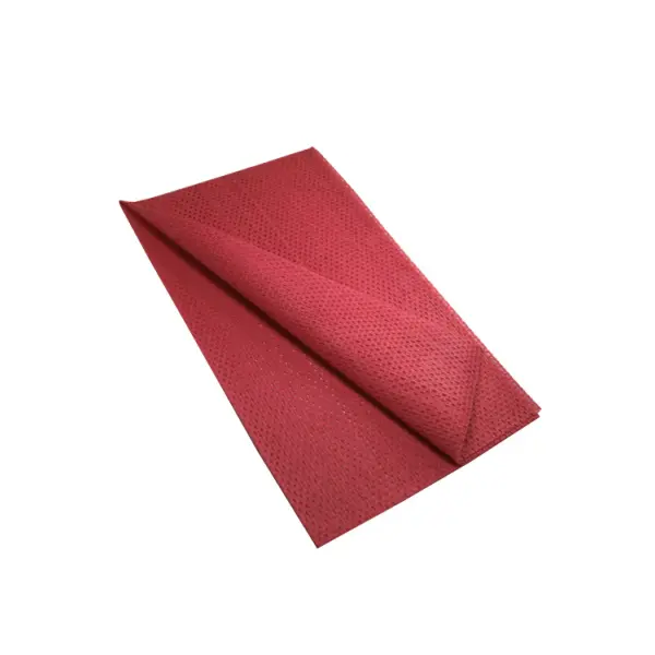  SPUNLACE CLOTH - RED X 50 PER PACK