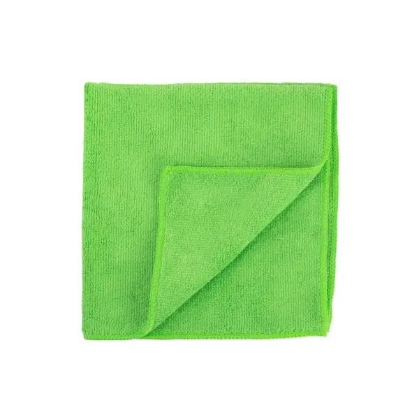 MICROFIBRE CLOTH - GREEN X 25 38CM X 38CM X 200GSM