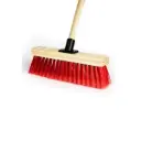 BUDGET PUSH-IN BROOM - WOODEN HEAD AND HANDLE