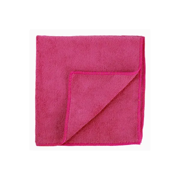 MICROFIBRE CLOTH WOVEN - RED X25 280GSM