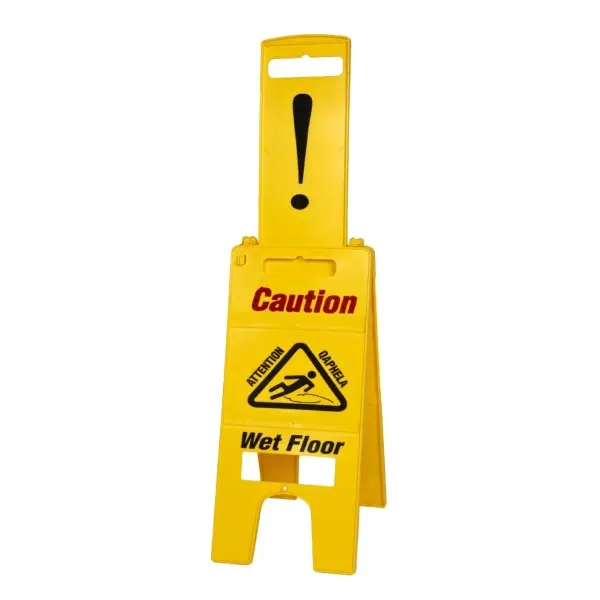 3 PIECE WET FLOOR SIGN PLASTIC