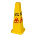 WET FLOOR SIGN CONE - 65cm  P/PACK