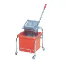20L SINGLE BUCKET TROLLEY SYSTEM COMPLETE - METAL  P/UNIT