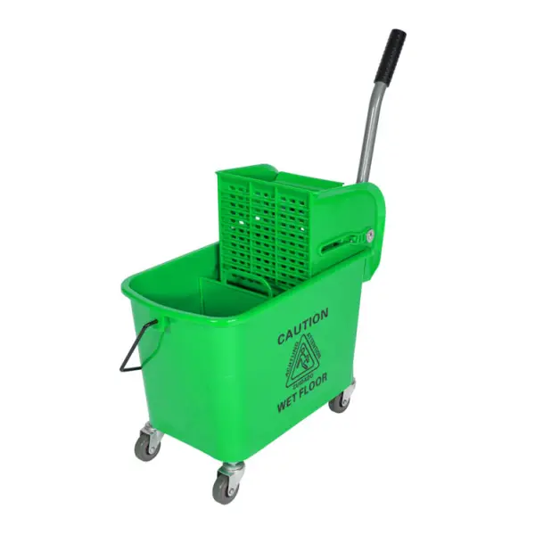 20L ECONO SINGLE BUCKET TROLLEY SYSTEM - GREEN