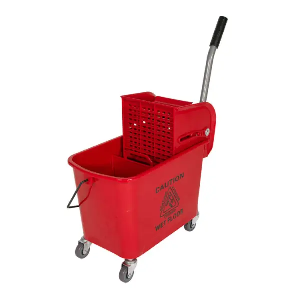 [AF-JAMS-1003] 20L ECONO SINGLE BUCKET TROLLEY SYSTEM - RED