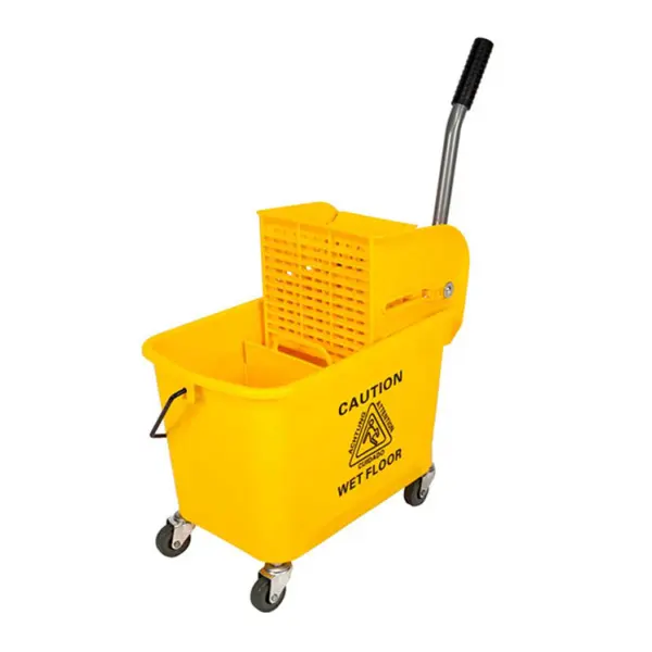 [AF-JAMS-1004] 20L ECONO SINGLE BUCKET TROLLEY SYSTEM - YELLOW
