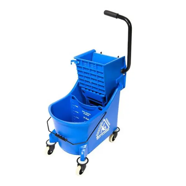 33L MAXI SINGLE BUCKET SYSTEM & WRINGER - BLUE