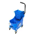 33L MAXI SINGLE BUCKET SYSTEM & WRINGER - BLUE