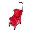 33L MAXI SINGLE BUCKET SYSTEM & WRINGER - RED