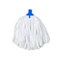 HYGIENE (SPUNLACE) ROUND MOP COMPLETE (BLUE)