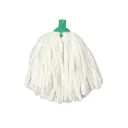 HYGIENE (SPUNLACE) ROUND MOP COMPLETE (GREEN)
