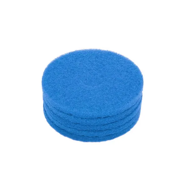 BLUE SCRUBBING PADS / 425MM X 5 PADS  P/