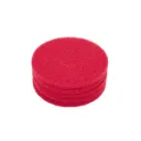 RED BUFFING PADS / 425MM X 5 PADS  P/