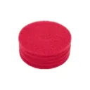 RED BUFFING PADS / 450MM X 5 PADS  P/