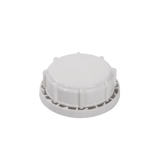 [CAP056] 60MM PLASTIC POLY PROP CAP WHITE - 25L 400