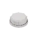 60MM PLASTIC POLY PROP CAP WHITE - 25L 400