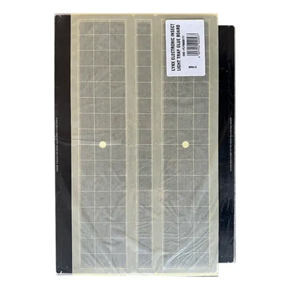 LYNX ELECTRONIC INSECT LIGHT TRAP GLUE BOARD 5PK  P/