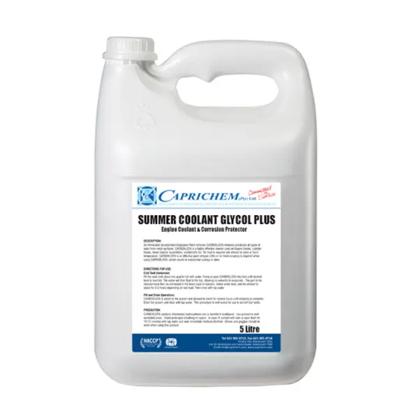 DEGRASOL SUMMER COOLANT GLYCOL PLUS 5L