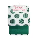 KITCHEN TOWEL SET CIRCLE 45CM X 70CM 3 PACK