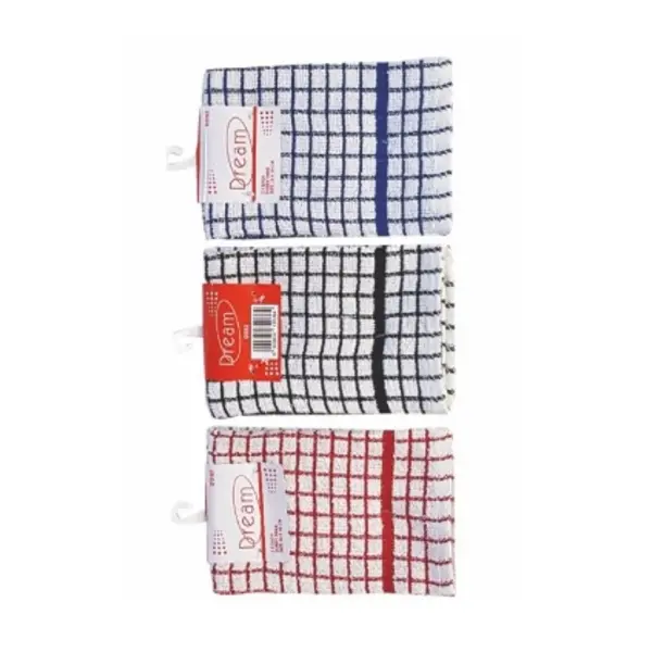 [DREAM-DDS2] DISH SWAB DOBBY 35CM X 35CM 2 PACK 