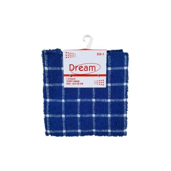 [DREAM-DS1] DISH SWAB TERRY 28CM X 28CM EACH