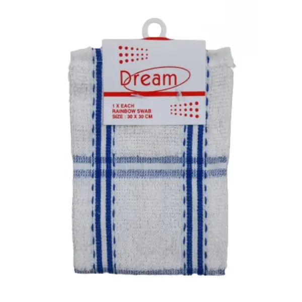 [DREAM-MTS1] DISH SWAB RAINBOW 30CM X 30CM EACH 