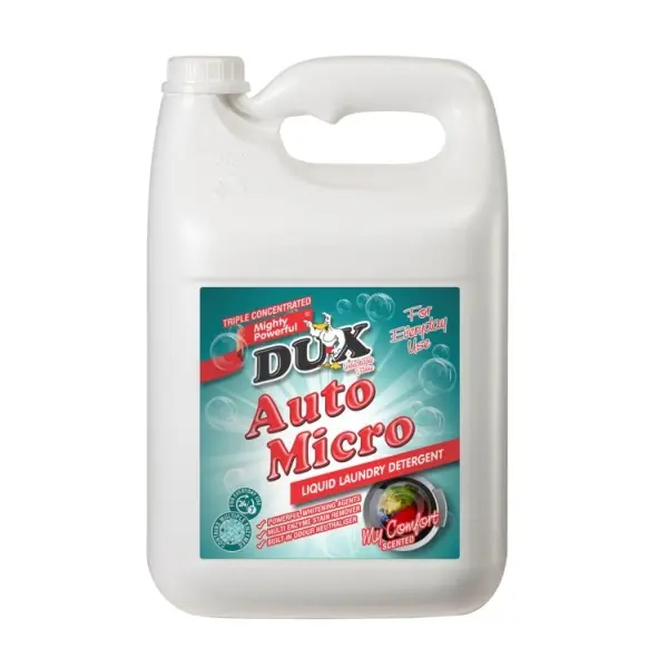 DUX AUTO MICRO LIQUID LAUNDRY DETERGENT E.D. 5L