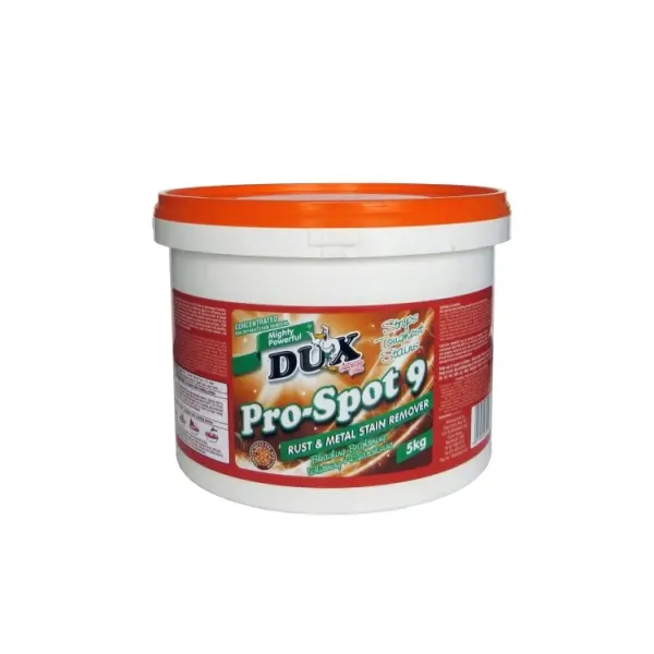 DUX PRO-SPOT 9 RUST AND METAL REMOVER POWDER 5KG