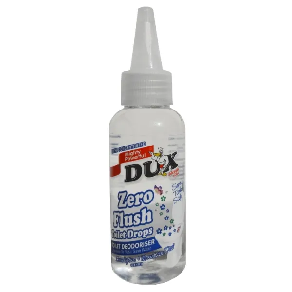 DUX ZERO FLUSH TOILET DROPS MOUNTAIN DEW 100ML