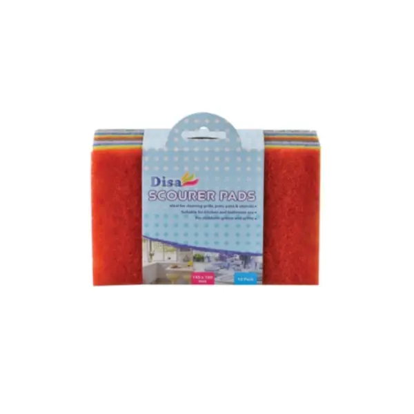 THIN LINE SCOURERS PADS 10-PIECE  P/PACK
