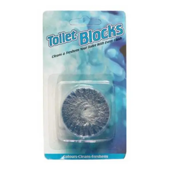 [HEN-088-000052] TOILET FRESHENER CISTERN BLOCK BLUE 50G  P/PACK