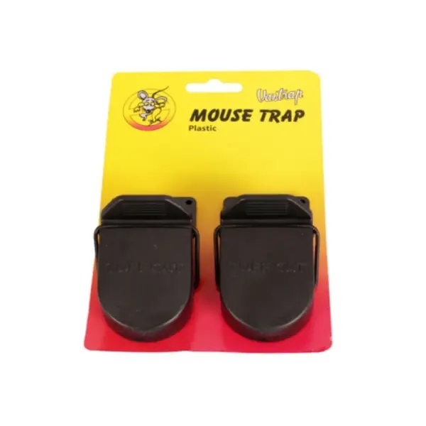 VASTRAP MOUSE TRAP PLASTIC 2 PIECE  P/PACK