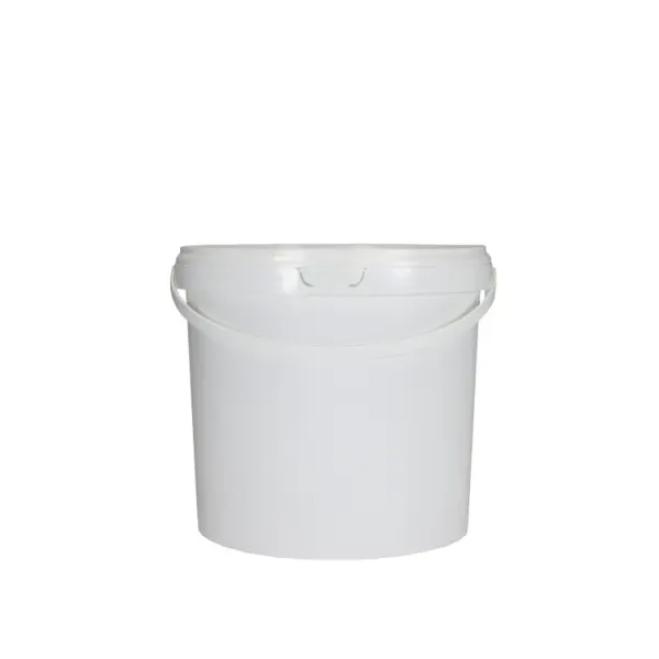 5L PLASTIC BUCKET COMPLETE WITH LID H.D.